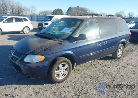 2005 Dodge Grand Caravan Sxt z USA, uszkodzony, nr VIN 2D4GP44L15R392962